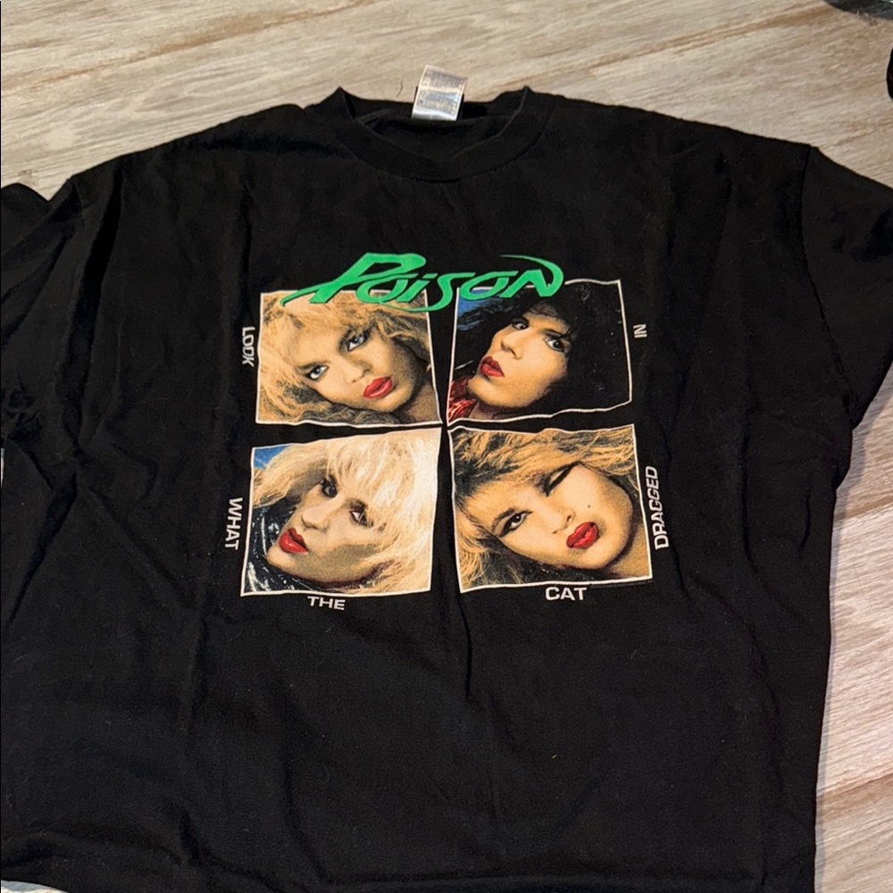 Graphic Poison Black T-Shirt